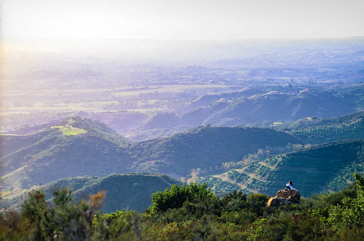 santa barbara mountain range