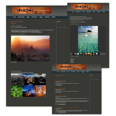 muench photography 2010 homepage