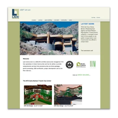 Construction website custom php framework