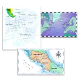 lifelong learning maps for travel brochures