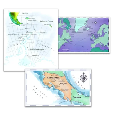lifelong learning maps for travel brochures