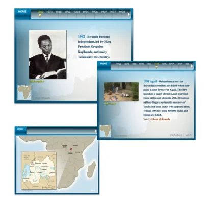 Miller McCune Rwanda Interactive Storyline 2009