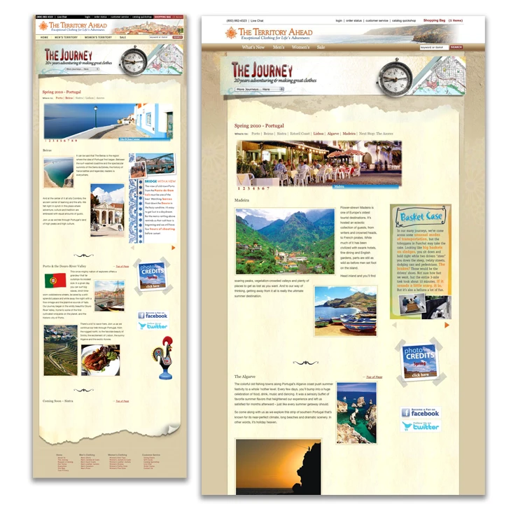 territory ahead the journey microsite