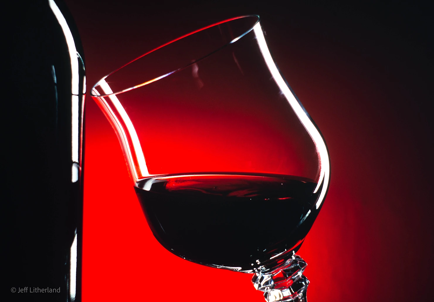 wine and bottle