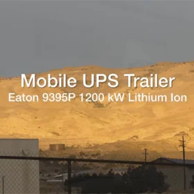 UPS Backup Trailer Product Intro