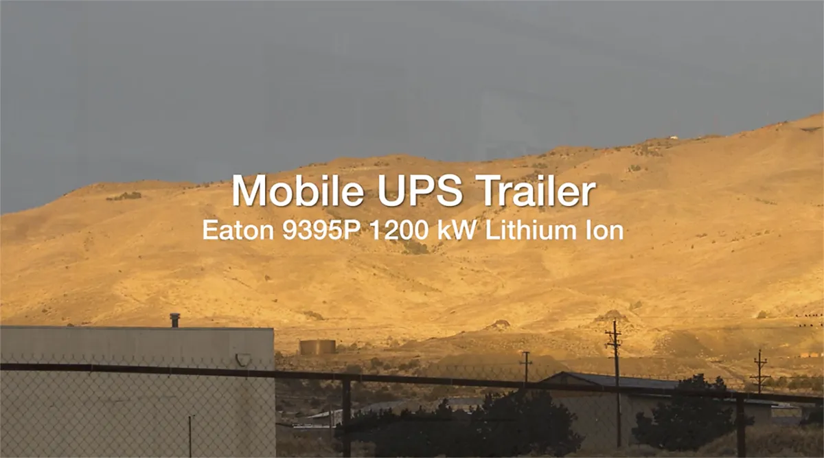 UPS Backup Trailer Product Intro